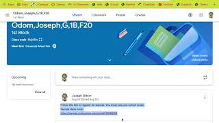 Google Classroom Canvas Instructions screenshot 4