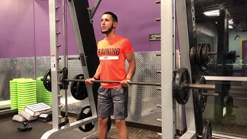 DRAG CURLS (Smith Machine)