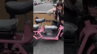 Unboxing a Strong Pink E-Trike | Foldable Handlebars for Easy Storage #electrictrike #wontool