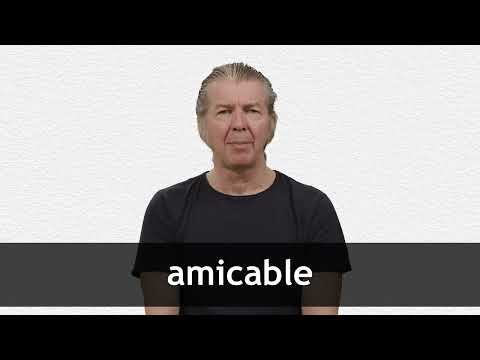ვიდეო: სად გამოვიყენოთ amicable წინადადებაში?
