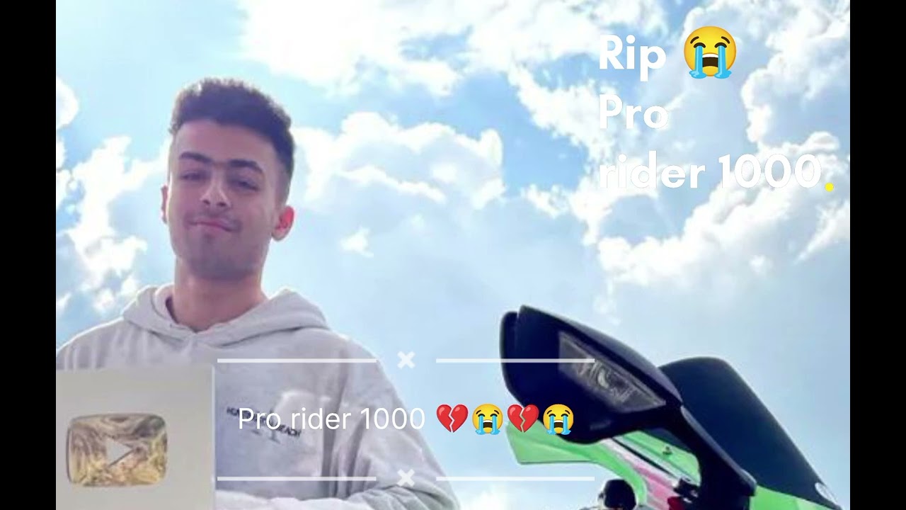 Pro rider 1000 accident accident video status story