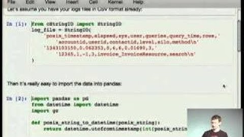 Server Log Analysis with Pandas