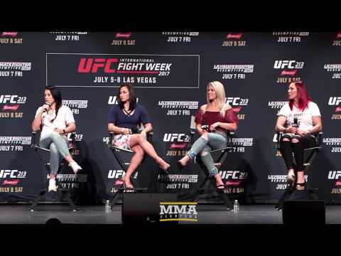 Women of UFC Panel with Jedrzejczyk, Cyborg, Waterson and VanZant - MMA Fighting