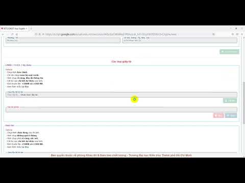 Video Hướng dẫn khai báo thông tin cá nhân - youtube