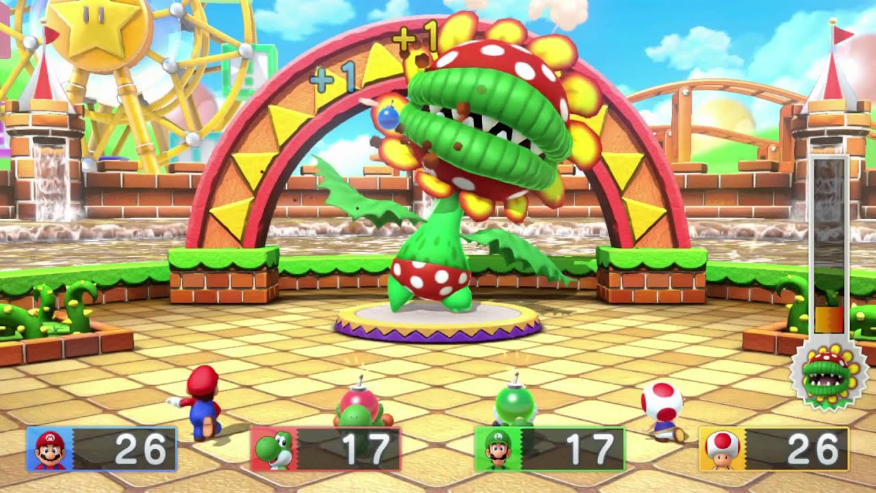 Mario Party 10 - Petey's Bomb Battle