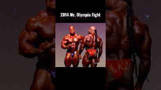 2014 MR. OLYMPIA FIGHT - PHIL HEATH VS. KAI GREENE. #shorts #gymmotivation #bodybuilding