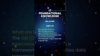 IT Foundational Knowledge - OSI Layer: #itjobs #linux #devops #techcareers #awstraining