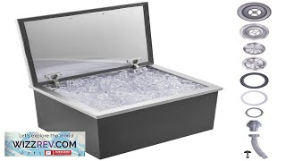 VEVOR Drop in Ice Chest 20"L x 16"W x 13"H Stainless Steel