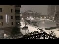 Snowfall in Houston