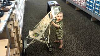 Mommy and Colten shopping and DSW