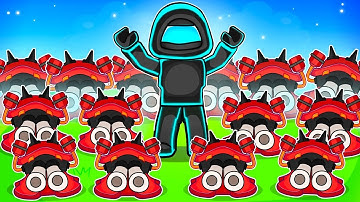 Merging Overpowered Turrets In Tower Merge Simulator