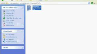 Files and Folders (Windows XP)