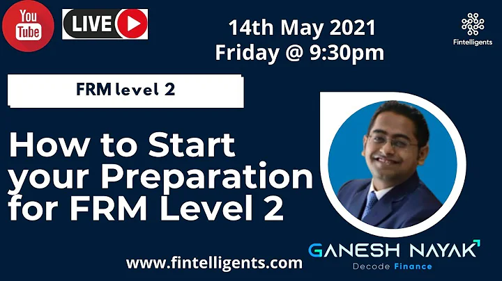 How to Start your Preparation for FRM level 2 | Order of Study | Strategy