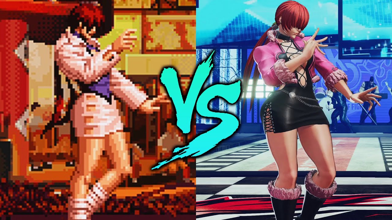 KOF97 vs KOFXV Shermie - YouTube