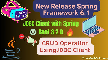 Spring Boot 3.2 using Auto-Configured JDBC Client | Database Integration easily With JDBC Client