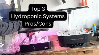 RATING THE 3 BEST HYDROPONIC SYSTEMS FOR BEGINNERS!