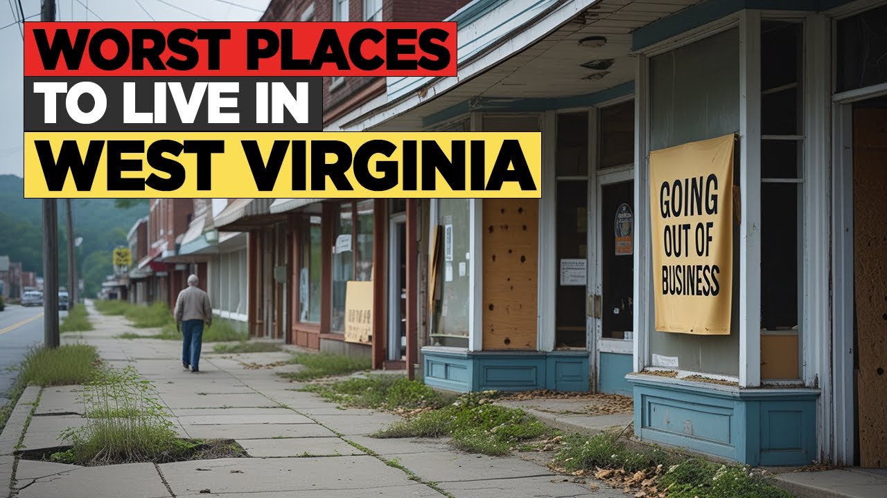 TOP 10 Worst Places To Live In West Virginia