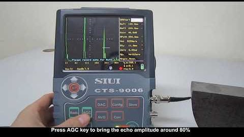 CTS9006 flaw detector inspection video