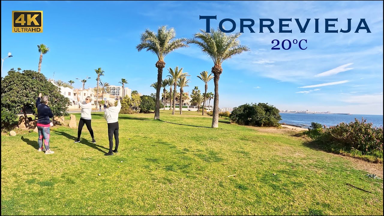 [4K] Torrevieja Suburb’s, Costa Blanca, Spain⎮Thursday Morning Walking Tour⎮Featuring Cala Ferris 🇪🇸