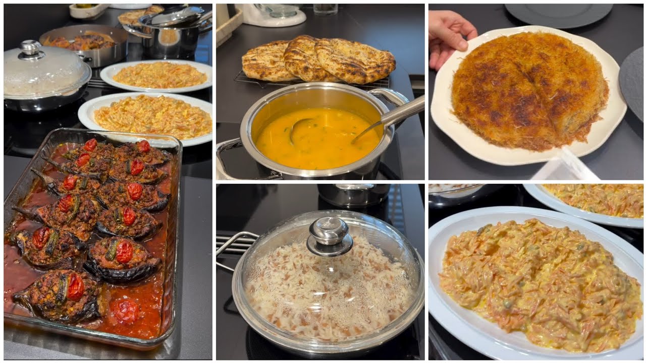 سفرة رمضان بكل بساطة الحلو والحادق 🥰 سهله وبسيطة 👌