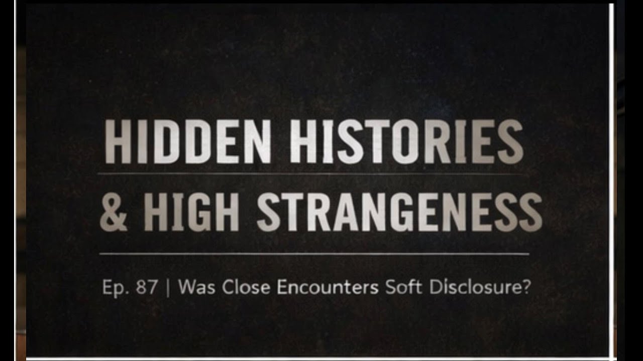 Was Close Encounters of the Third Kind Soft Disclosure? (Turn on Closed Caption)
