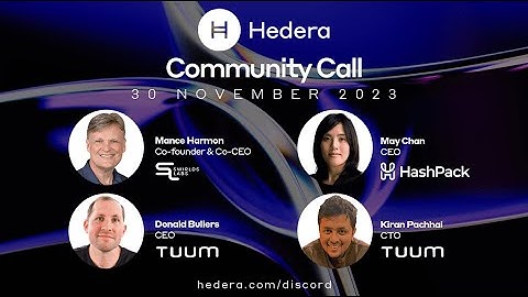 Hedera Community Call | MetaMask Snaps, WalletConnect, and HashPack Developments | Nov 30, 2023