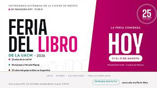 Feria del libro UACM 2026