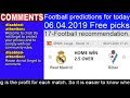 Today football prediction 18.01.2020 Free picks