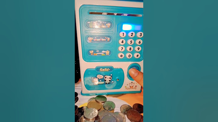 asmr mini ATM Machine I forgot my 🔑 Password😩 #shorts#minimachine