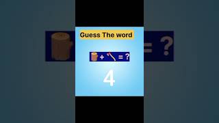 Guess The word #game #quiz #youtubeshorts #woodcutter