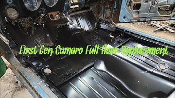 First Gen Camaro Full floor Replacement
