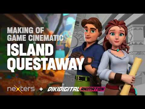 Island Questaway - Game Cinematic | Making of