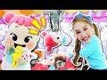 [지니VS강이] 어린이날 인형뽑기 대결 승자는!!? claw machine Challenge