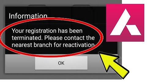 How To Fix Axis Mobile App Your Registration has been terminated Problem Solved