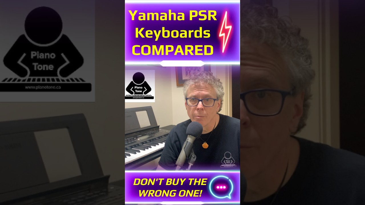 Yamaha PSR Keyboards Compared: Which One Is Right For YOU? #piano #synth #yamahakeyboards