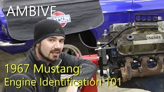 67 Mustang - Identifying the old engine