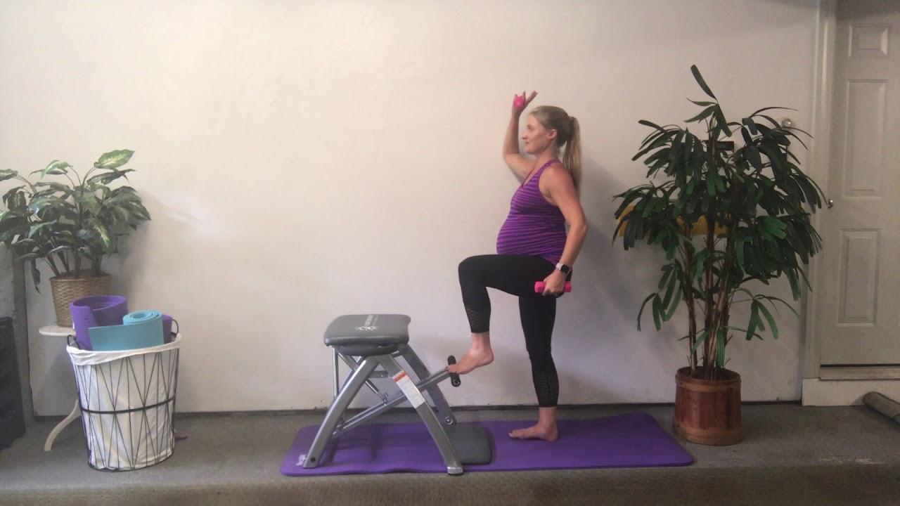barrel Prenatal Pilates Chair Workout