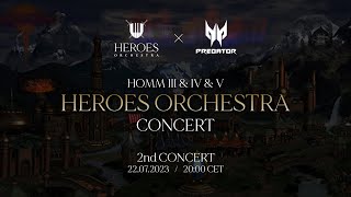 Heroes Orchestra LIVESTREAM - HoMM III & IV & V - 2nd CONCERT