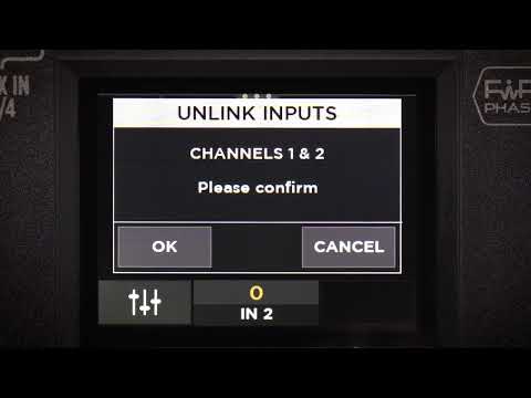 3 Input selection