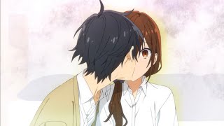 Hori and Miyamura the candy kiss scene | Horimiya Episode 6