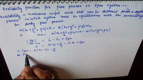 Availability fuction part-2 for open system by Satyam shukla