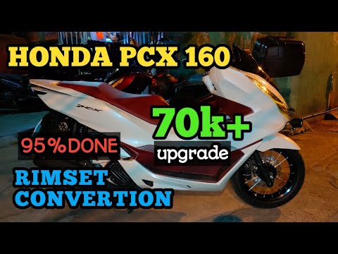 HONDA PCX 160 PROJECT BIKE ( part 2 ) - YouTube