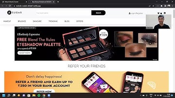Unit -3 Project of #masaischool  || Sugar Cosmetics Clone using Advanced #javascript #html5 #css3