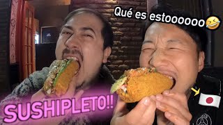 JAPONÉS reacciona al SUSHIPLETO por primera vez ?? | ¿Es bastante RARO