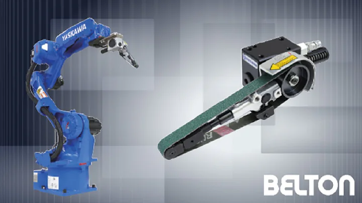 [NITTO KOHKI] BELTON B-20CL-01 without floating mechanism : Pneumatic Belt Sander for Robots