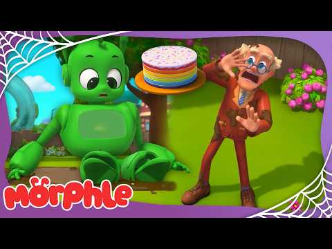 Orphle the Robot Steals the Cake! 🤖🎂 Fun Chase with Morphle