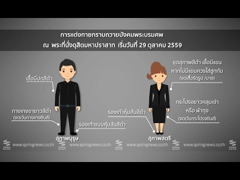 ควรรู้! การแต่งกายและข้อปฏิบัติสำหรับการสักการะพระบรมศพ - Springnews