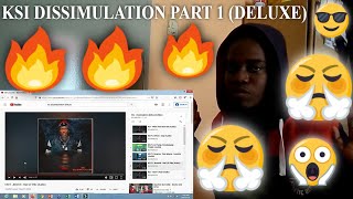 KSI - Dissimulation Album (REACTION) PART 1 (Bad Lil Vibe, How It Feel, Killa Killa, Wake Up Call)