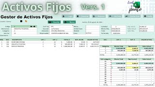 Activos Fijos En Excel: Demostracion de este GESTOR DE ACTIVOS FIJOS
