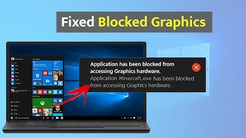 Fix: ’The Application has been blocked from accessing Graphics hardware Error’ In Windows 10